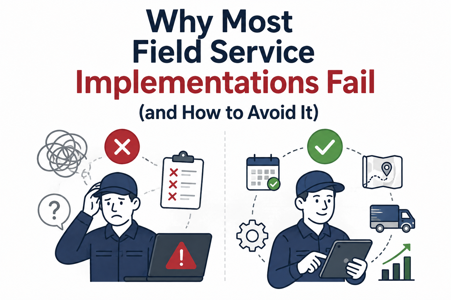 Why Most Field Service Implementations Fail (and How to Avoid It)